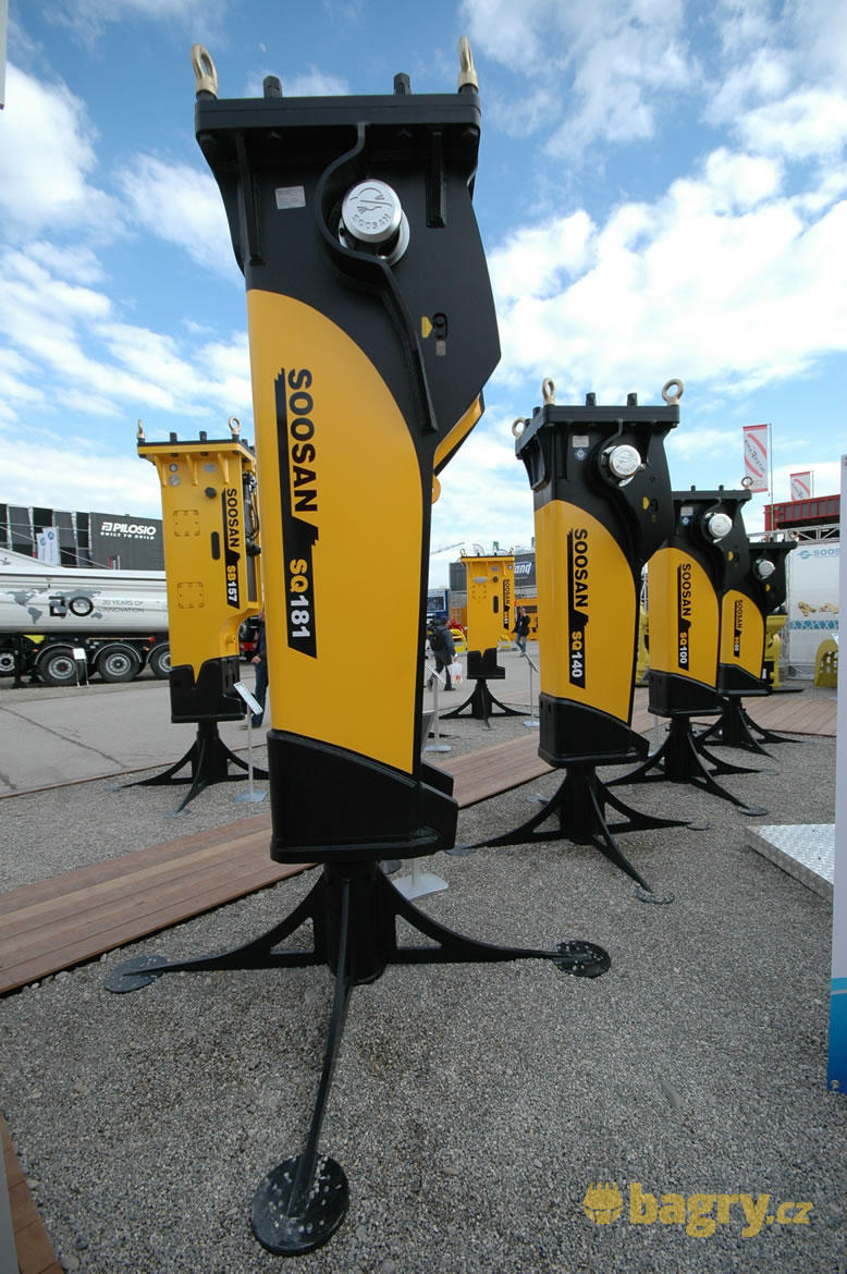 Hydraulická kladiva Soosan SQ