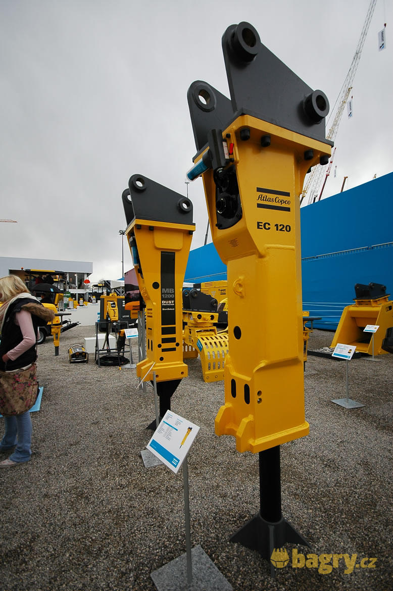Hydraulické kladivo Atlas Copco EC120