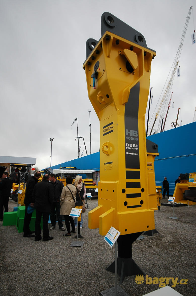Hydraulické kladivo Atlas Copco HB10000