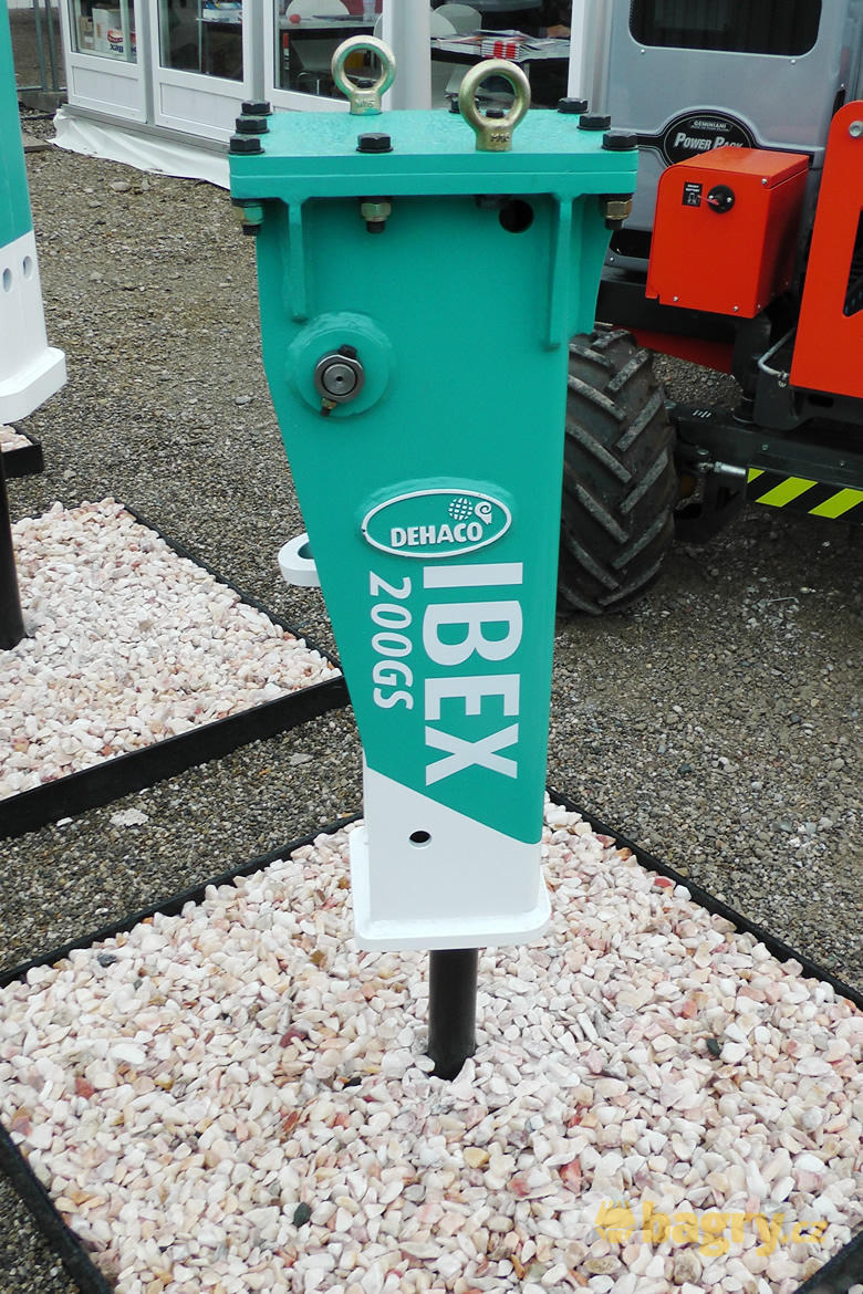 Hydraulické kladivo Dehaco Ibex 200GS