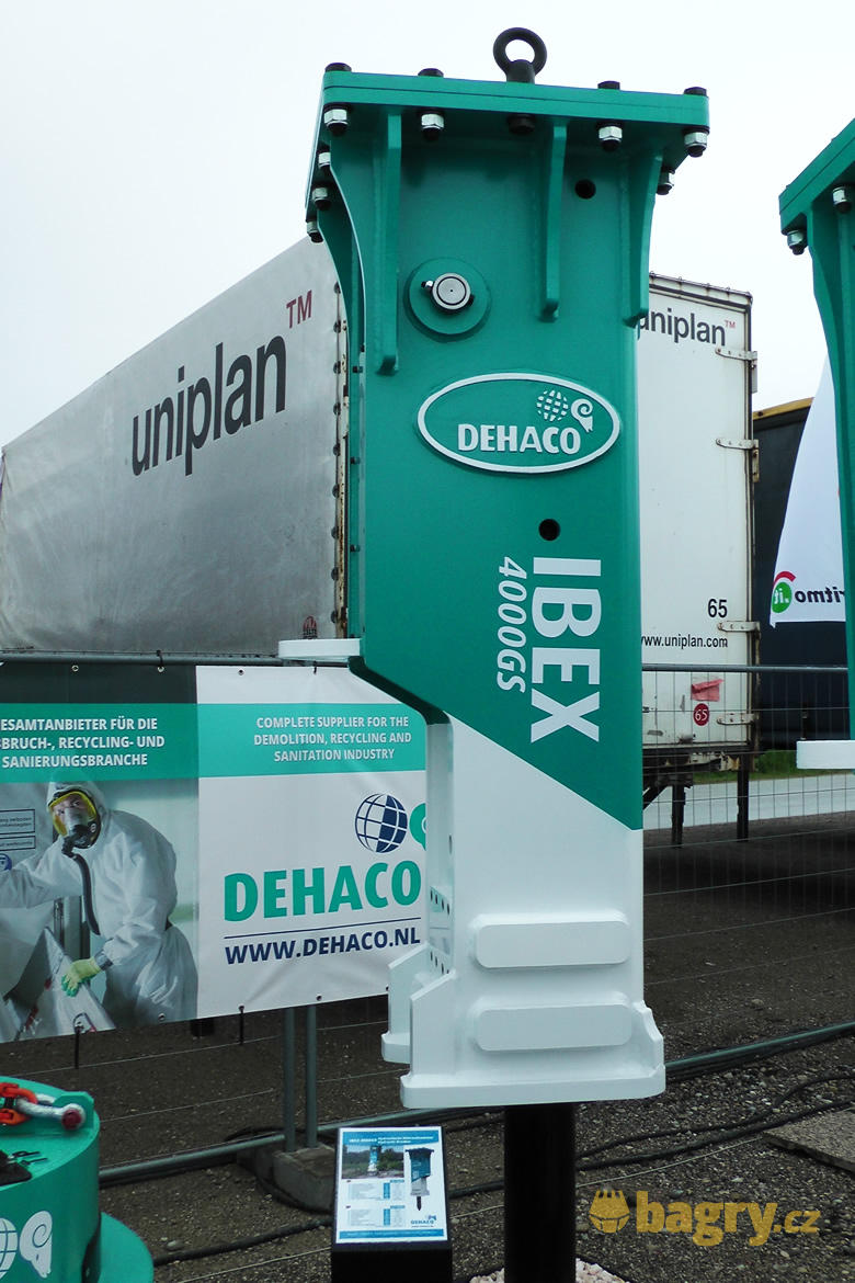 Hydraulické kladivo Dehaco Ibex 4000GS