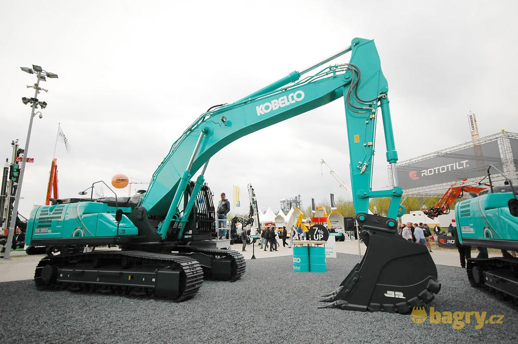 Pásové rypadlo Kobelco SK350NLC-10