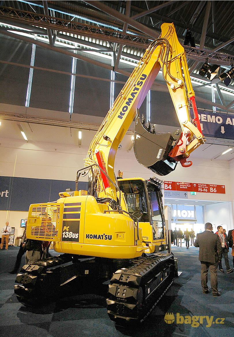 Pásové rypadlo Komatsu PC138US-11 (nové)
