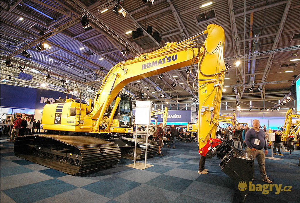 Pásové rypadlo Komatsu PC 170 LC-10 LGP.