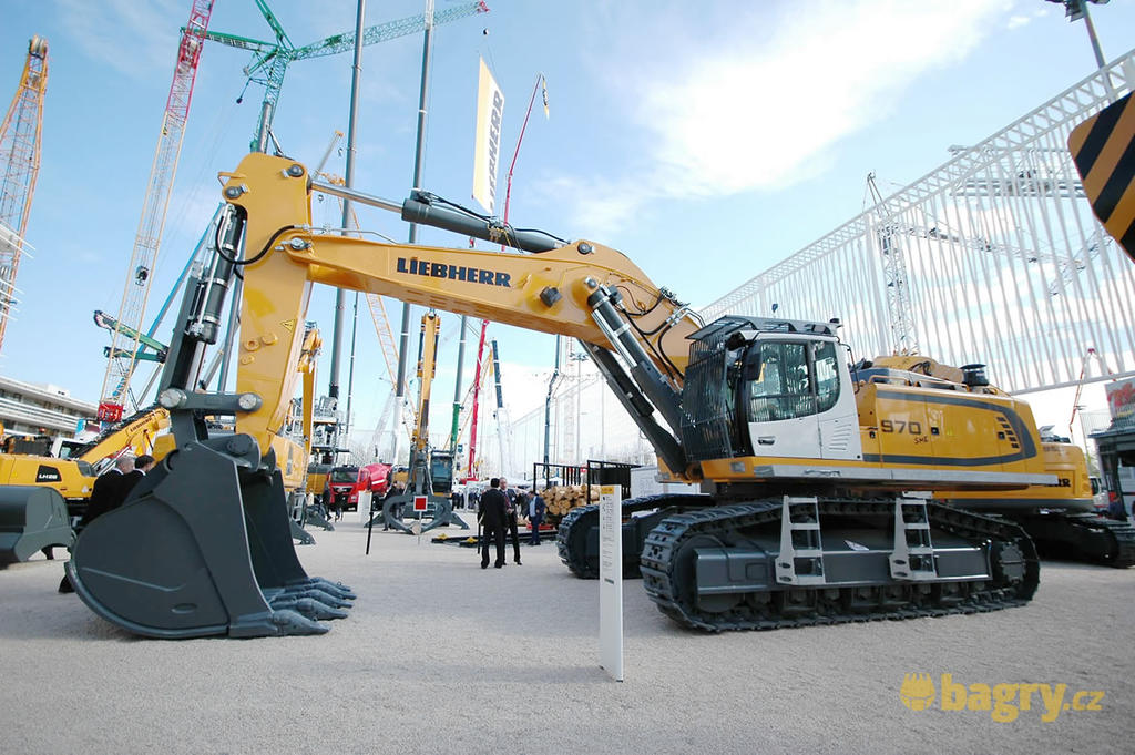 Pásové rypadlo Liebherr R970SME Litronic