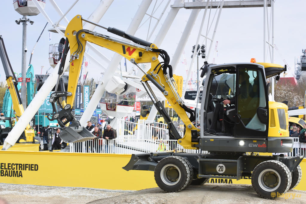 Kolové midirypadlo Wacker Neuson EW65