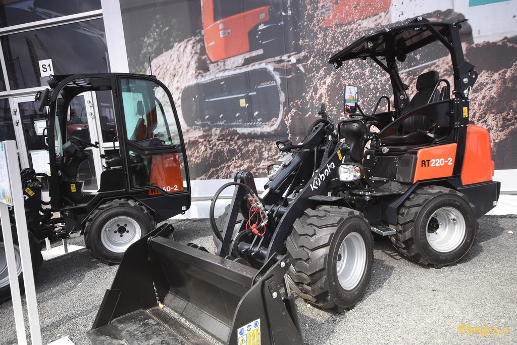 Kolový nakladač Kubota RT220-2 Deluxe