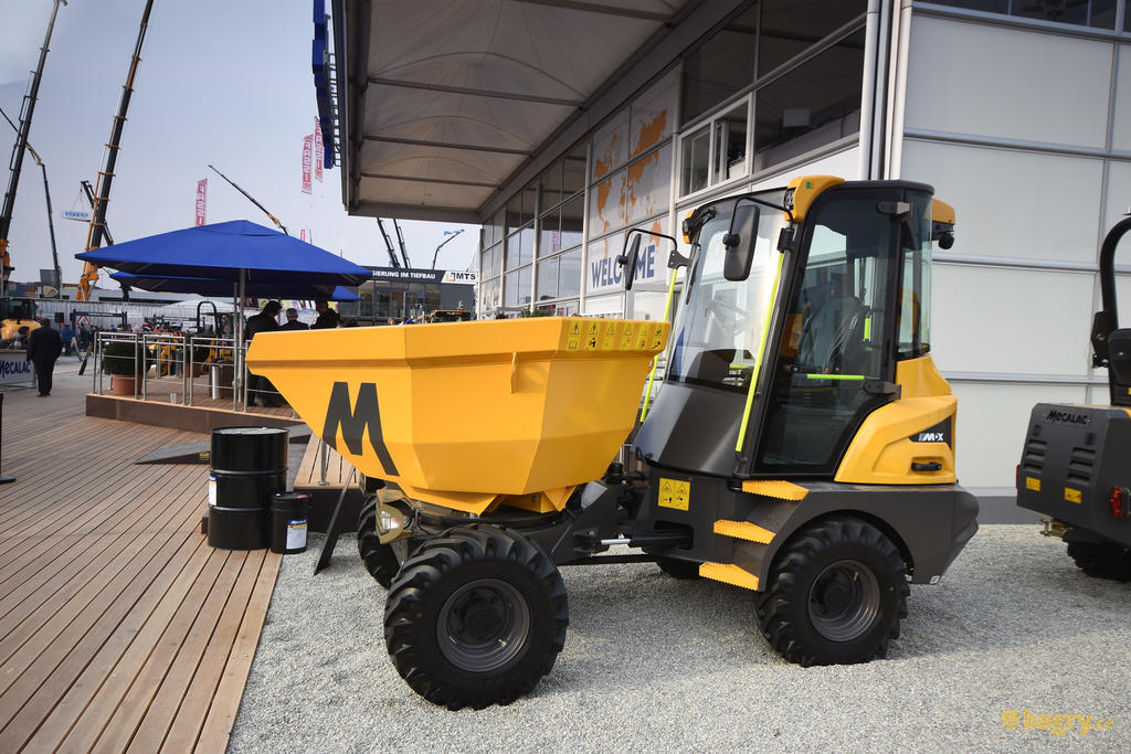 Kompaktní kolový dempr Mecalac 3MDX