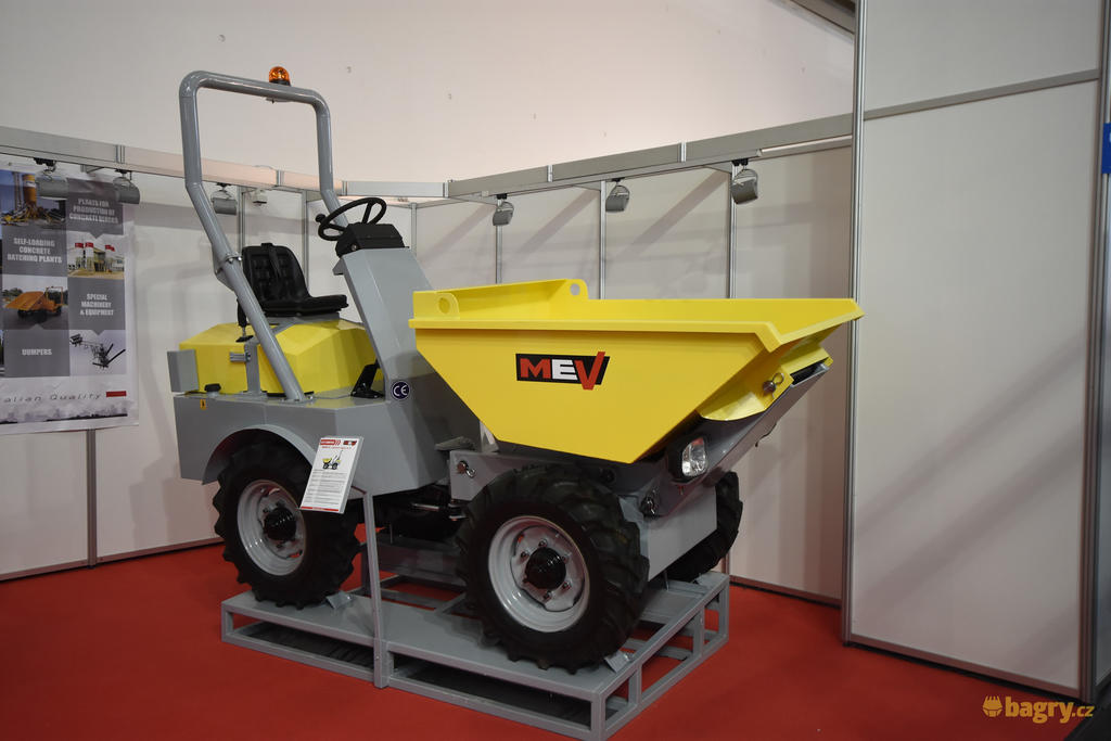 Kompaktní kolový dempr MEV DR500 H