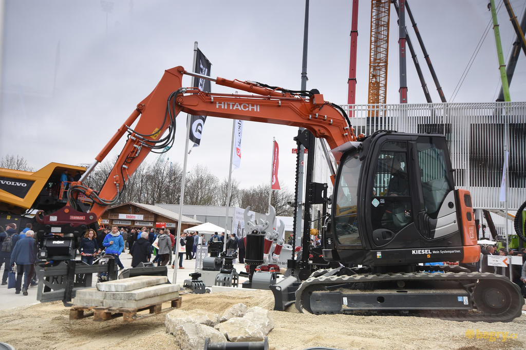 Pásové midirypadlo Hitachi Zaxis ZX85US