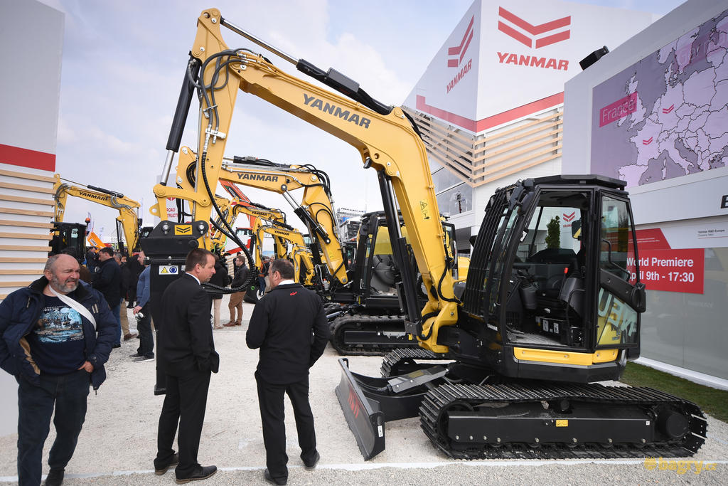 Pásové midirypadlo Yanmar ViO82 ViPPS 2i