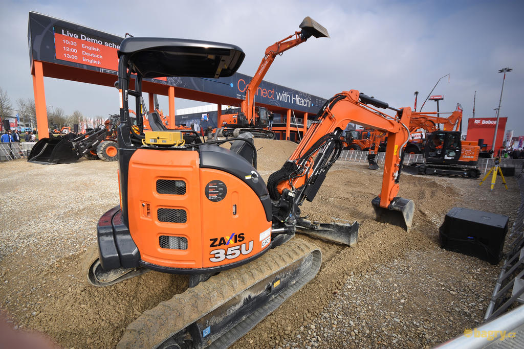 Pásové minirypadlo Hitachi Zaxis ZX35U-5