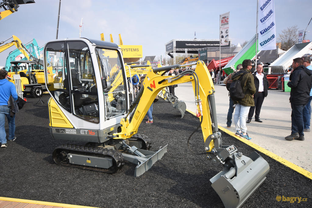 Pásové minirypadlo Wacker Neuson ET16