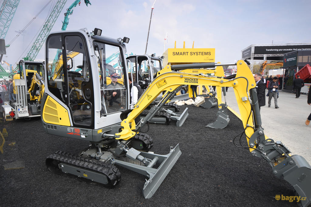 Pásové minirypadlo Wacker Neuson ET18 VDS