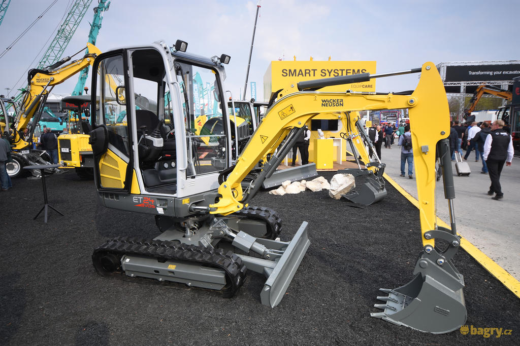 Pásové minirypadlo Wacker Neuson ET24 VDS