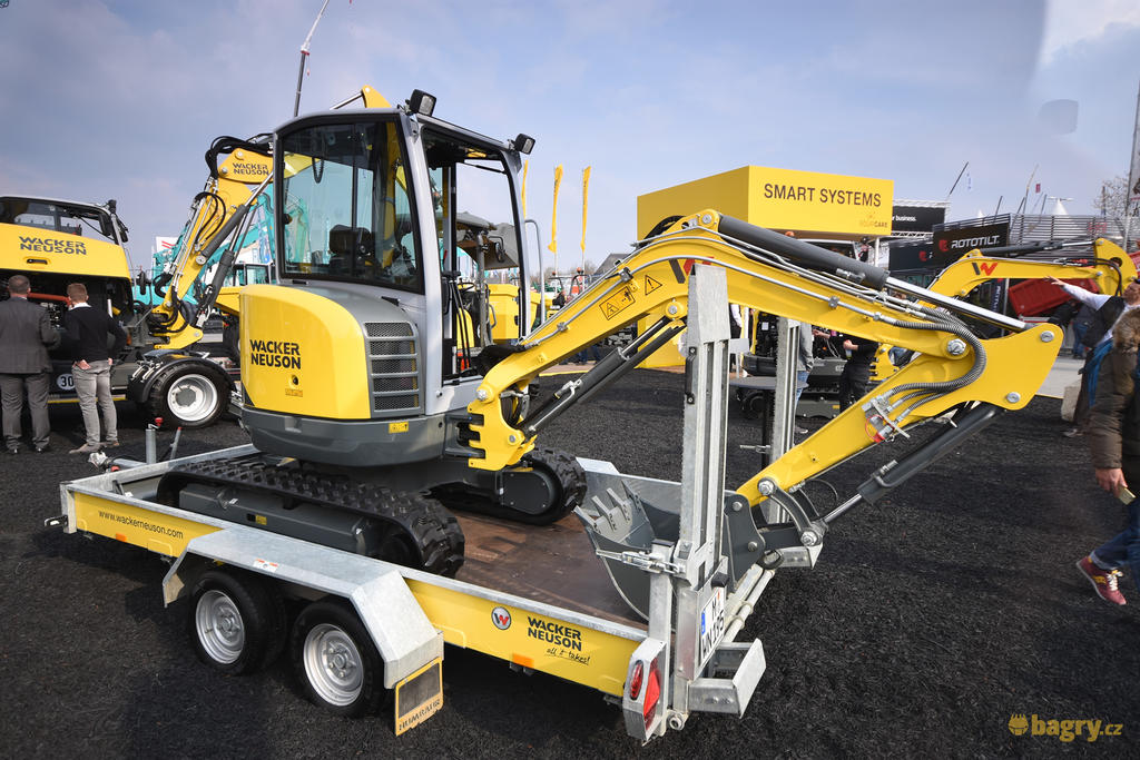 Pásové minirypadlo Wacker Neuson EZ26