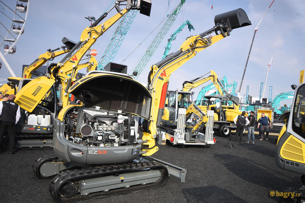 Pásové minirypadlo Wacker Neuson EZ53