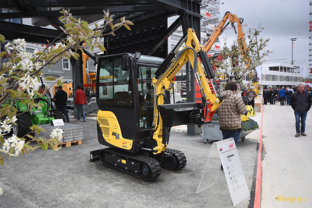 Pásové minirypadlo Yanmar SV 16