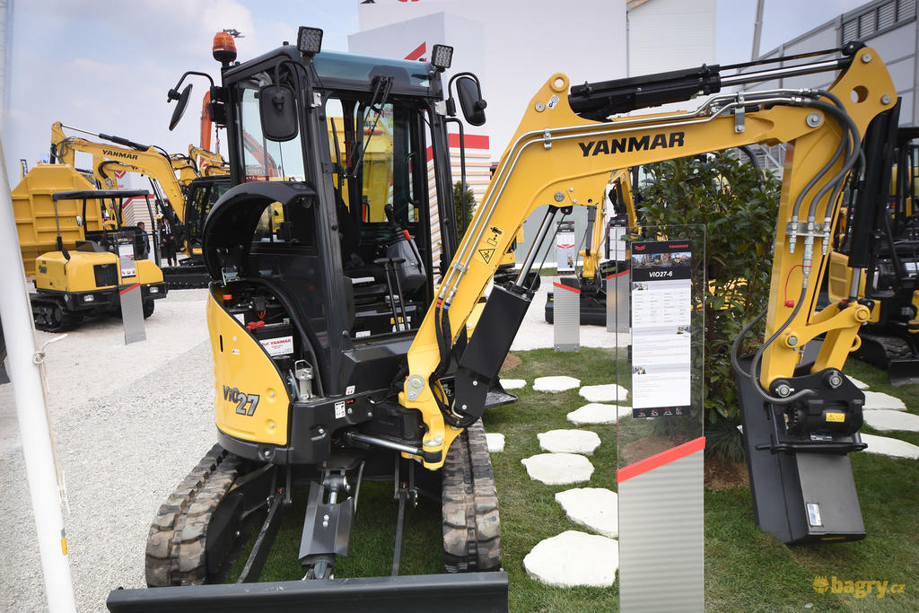 Pásové minirypadlo Yanmar ViO27-6