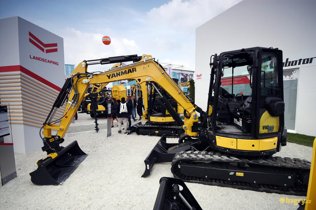 Pásové minirypadlo Yanmar ViO50-6