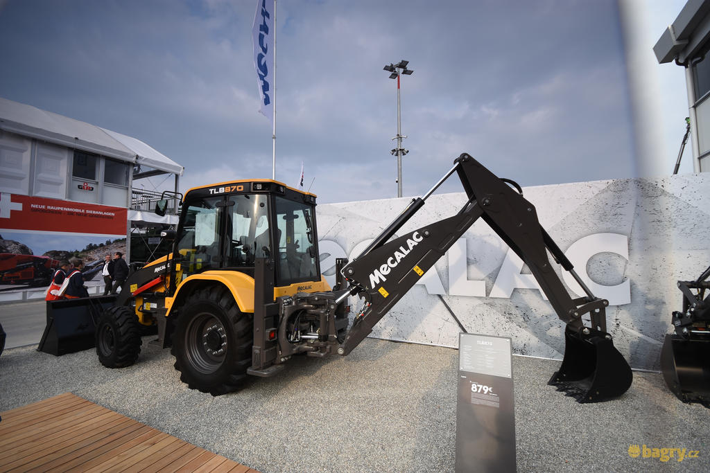 Rypadlonakladač Mecalac TLB870