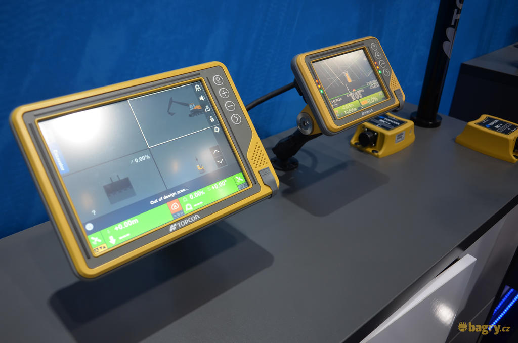 Zvláštní bonus – Nivelace pro rypadla Topcon