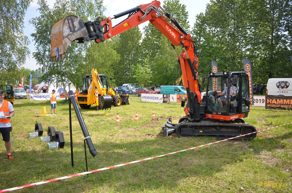 Pásové minirypadlo Kubota KX080-4 Alpha.