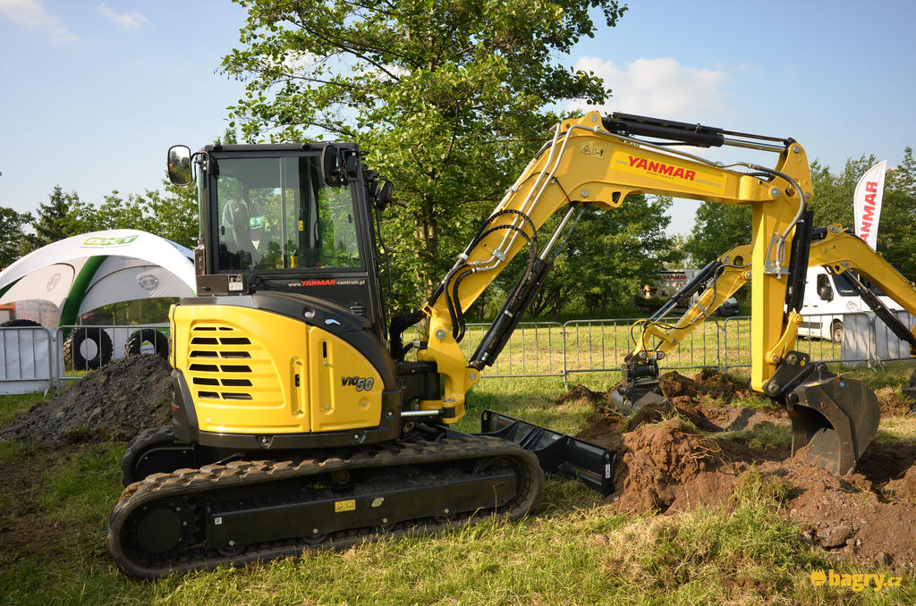 Pásové minirypadlo Yanmar ViO50-6A