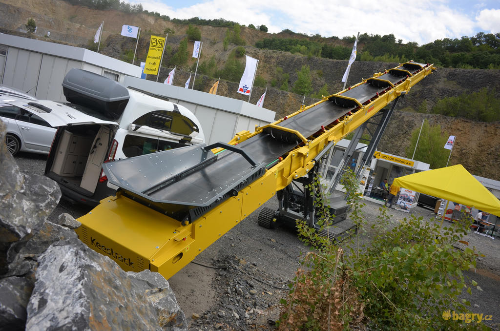 Mobilní pásový dopravník Keestrack S5