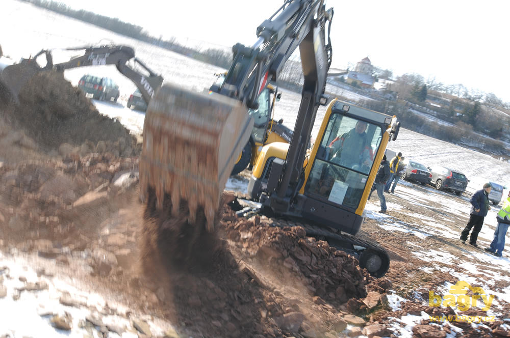 Pásové midirypadlo Volvo ECR58 Plus