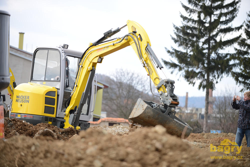 Pásové minirypadlo Wacker Neuson 38Z3