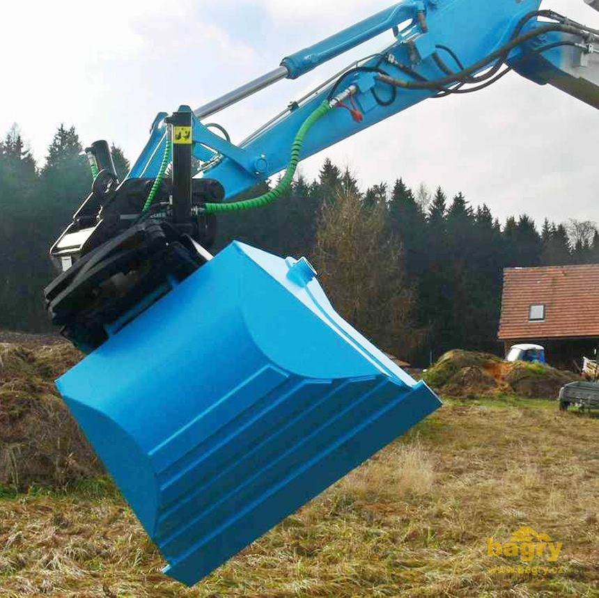 Naklápěcí rotátor – ocelové zápěstí pro vaše rypadlo