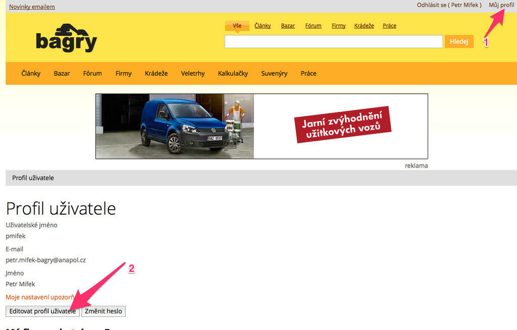 Re: Nové stránky bagry.cz (2014)