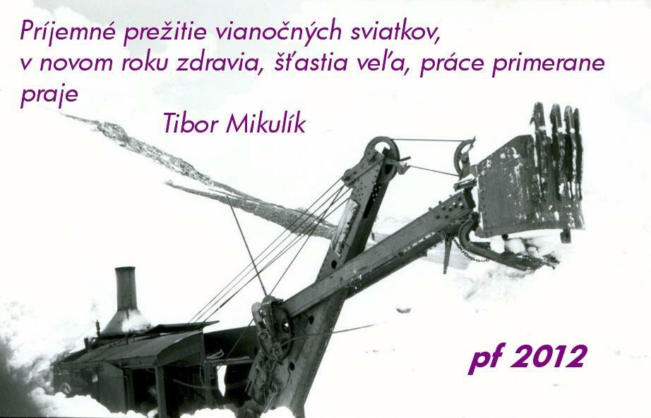 Re: Vánoce 2011 a Nový rok 2012