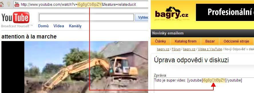 Re: Videa z YouTube