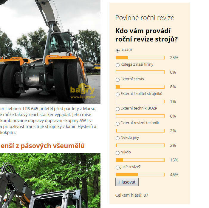Re: Revize na traktorbagr