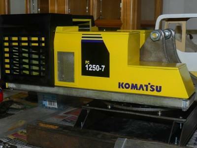 Komatsu PC 1250-7    mierka 1:14