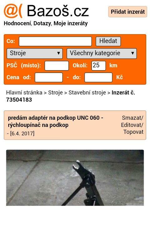 Re: Úprava podkopu na UNC 061