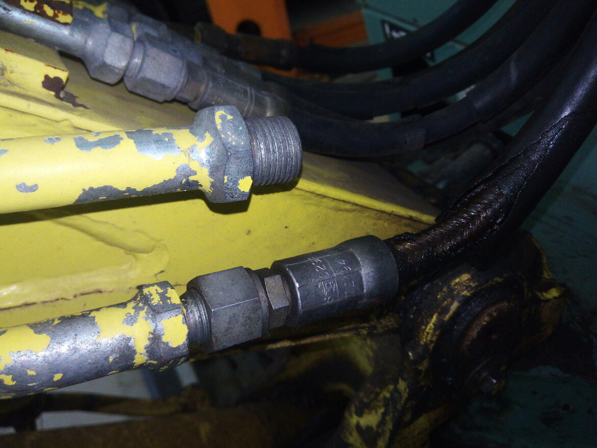 Zapojení hydrauliky svahovka