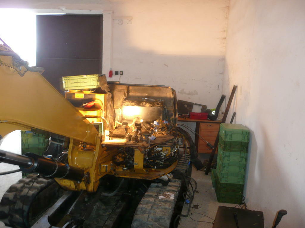 Re: CAT 303Cr startér!!!!!