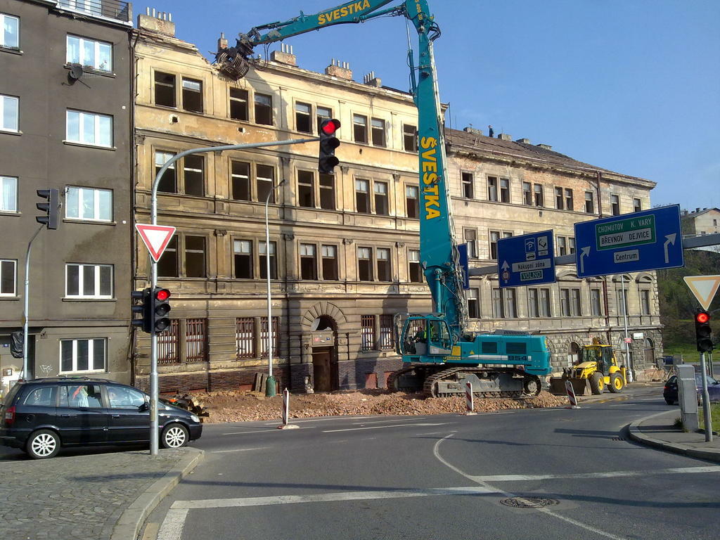 Demolice na Andělu