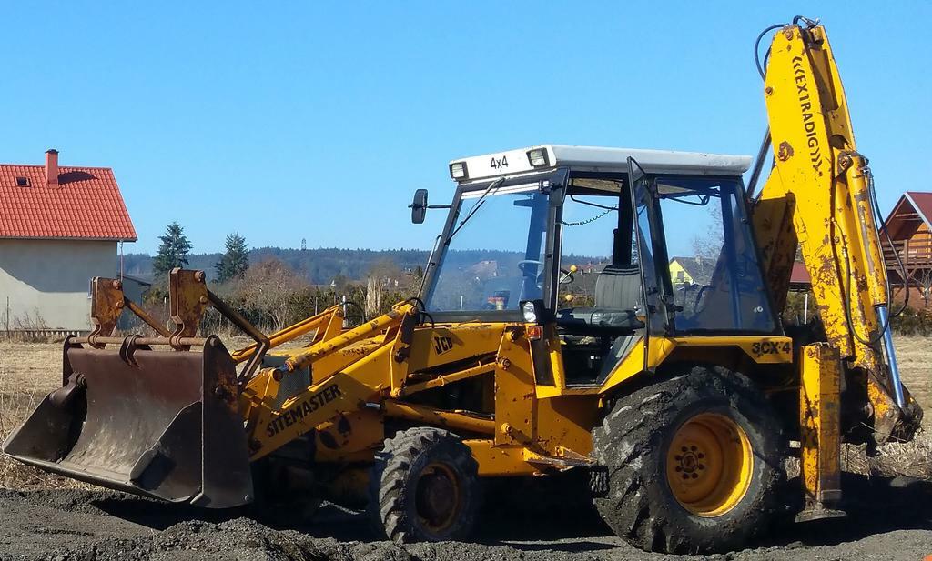JCB 3cx pojezd