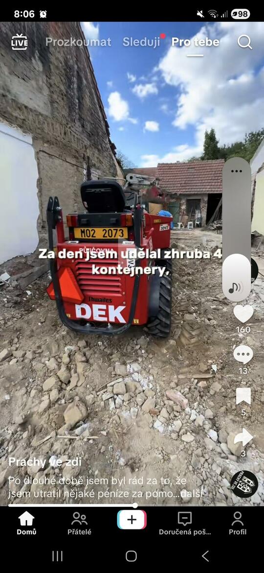 mini Bagry od DEKu mají SPZ