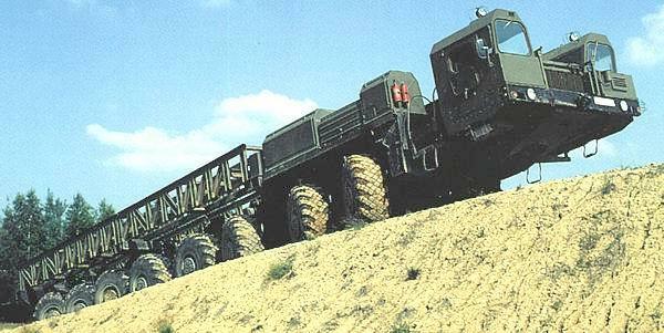 nosič balistické střely Kraz