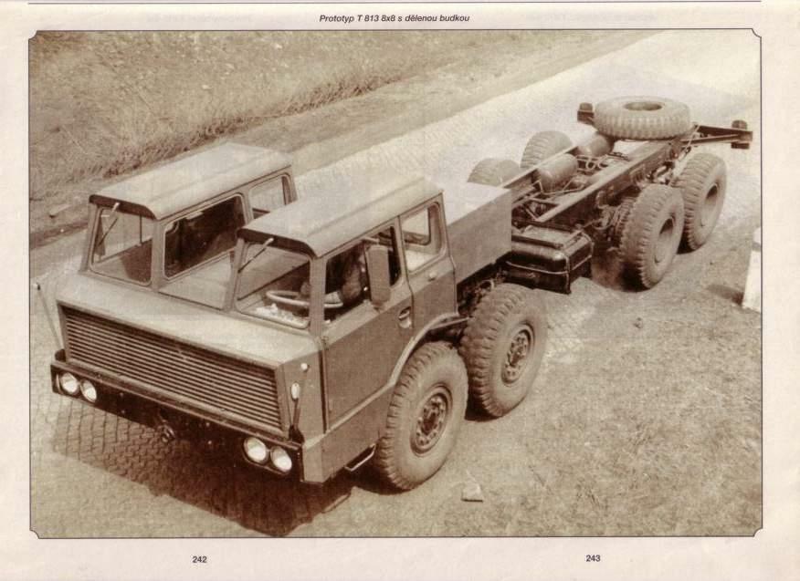 Tatra 813 nosič balistické střely