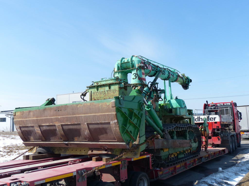 Re: Podvodní buldozer Komatsu