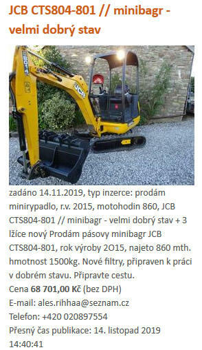 Re: Podvodní prodejci strojů