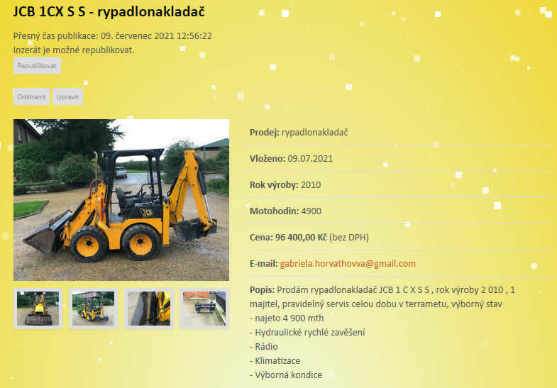 Re: Podvodní prodejci strojů