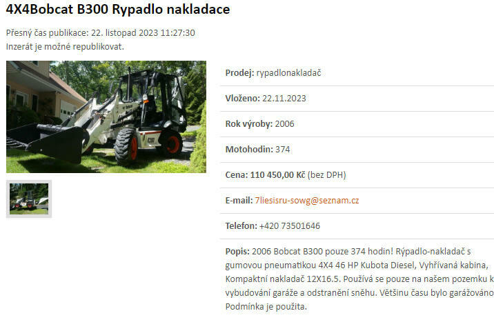 Re: Podvodní prodejci strojů
