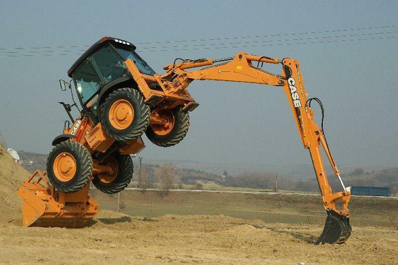 Adrenalinový strojník Otmar v akci.